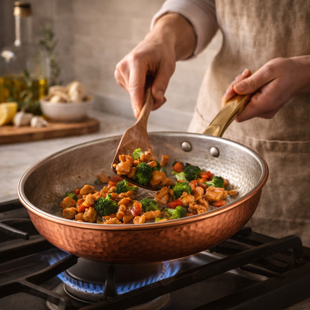 Prime Copper™ Tin-Lined Copper Frying Pan